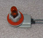 Wires soldered onto US holder for UK indicator